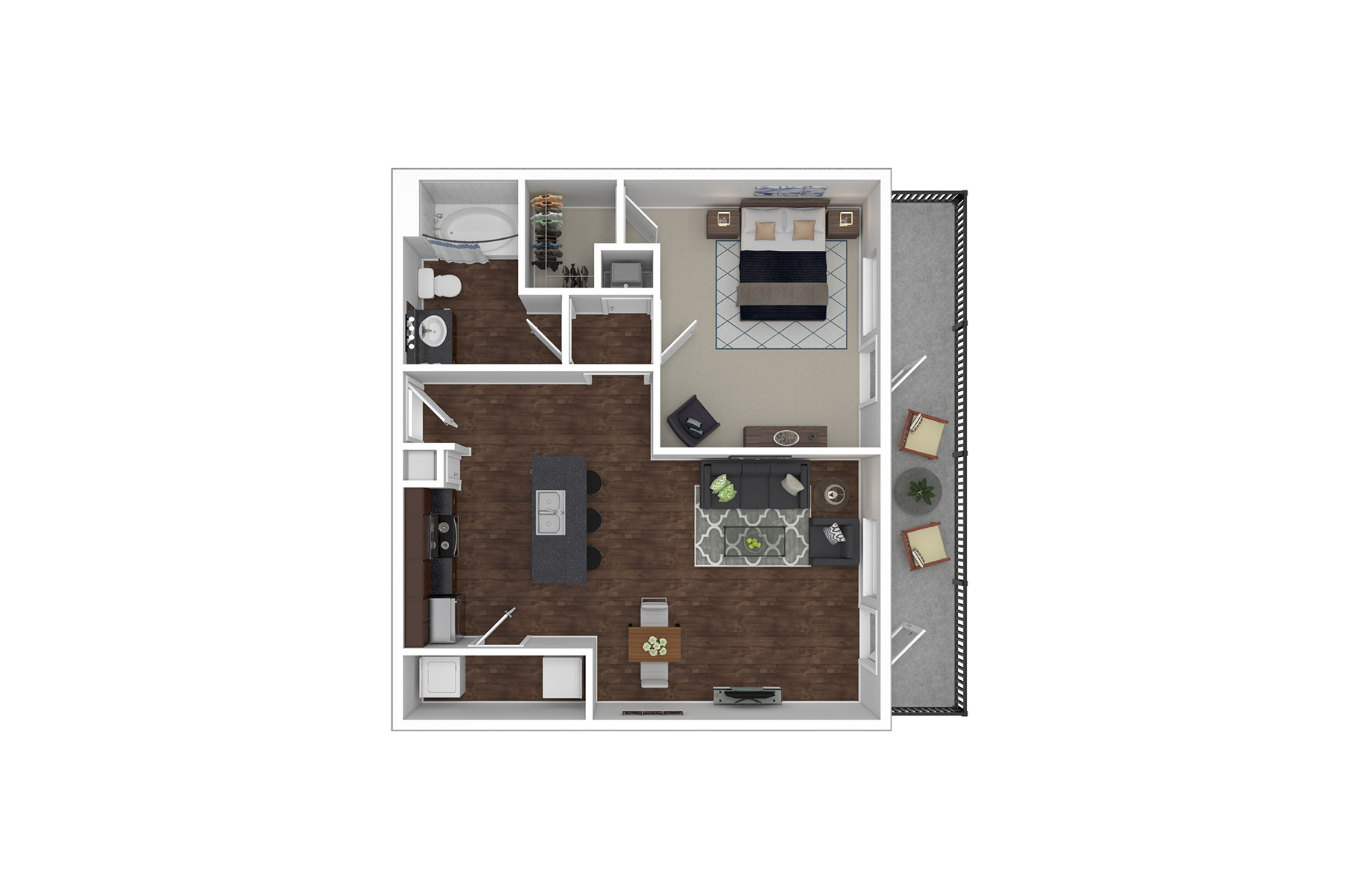 A2 floor plan - Madison at Westinghouse Apartments in Georgetown, TX