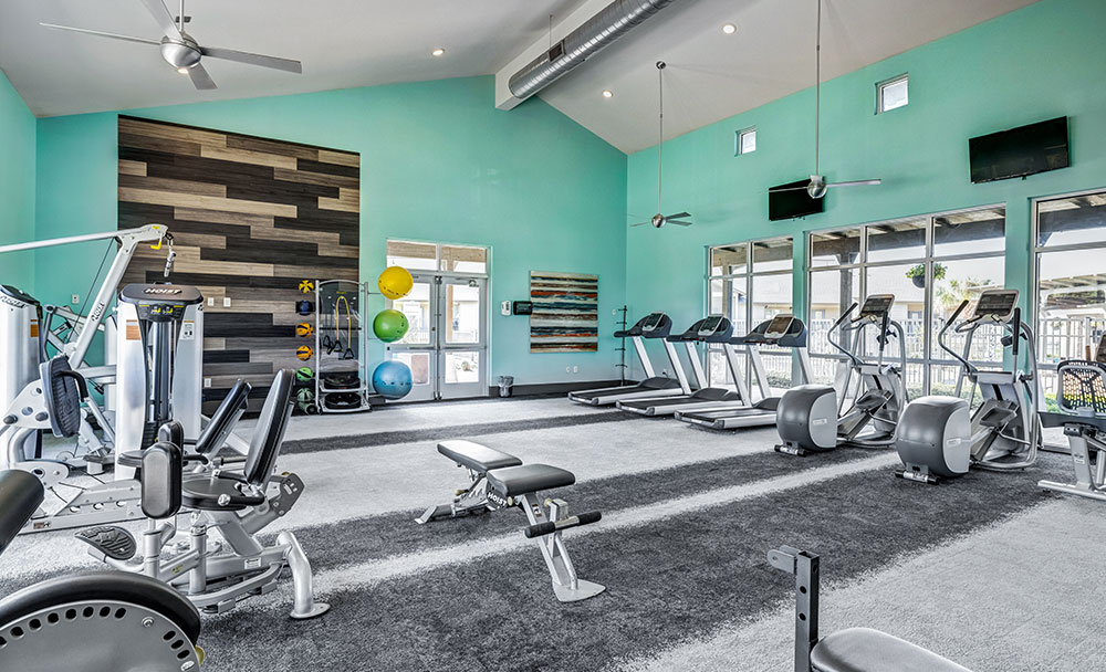 Fitness center - Madison at Westinghouse Apartments in Georgetown, TX