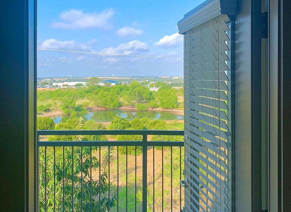 Gorgeous patio views - Madison at Westinghouse Apartments in Georgetown, TX