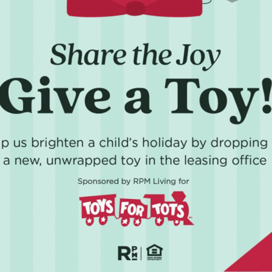 Toys for Tots Donation at Madison at Westinghouse